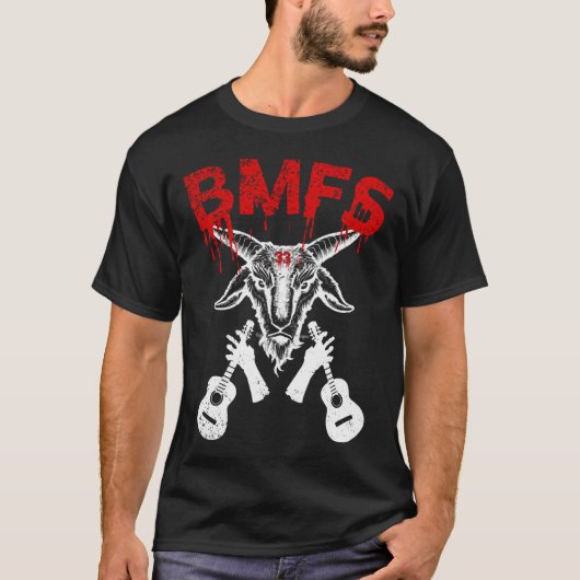 BMFS Metal Geit T-shirt (Voorkant)