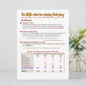 BMJA-kaart    voor grote afdrukken - Instellen Kaart (Staand voorkant)