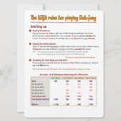 BMJA-kaart    voor grote afdrukken - Instellen Kaart (Voorkant)