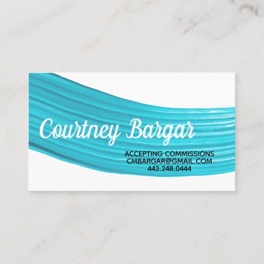 bmorecreatief visitekaartje (Achterkant)