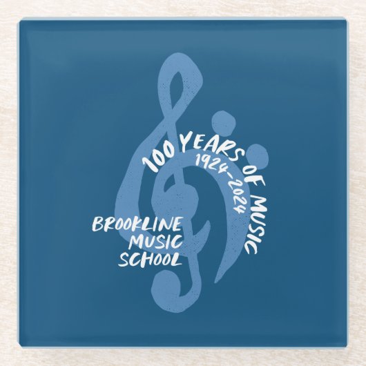 BMS100-Onderzetter Glazen Onderzetter (Voorkant)