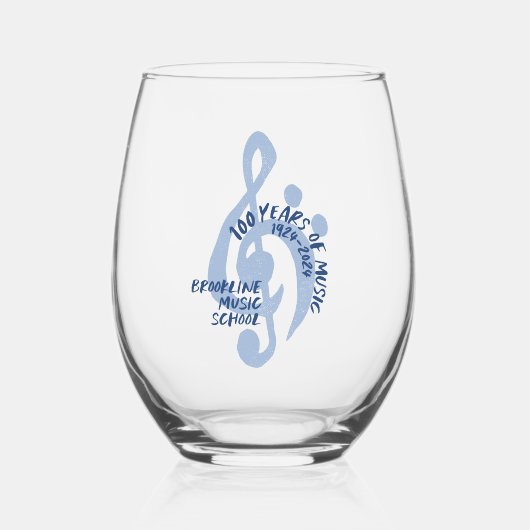 BMS100 Wijnglas Wijnglas Zonder Voet (Voorkant)