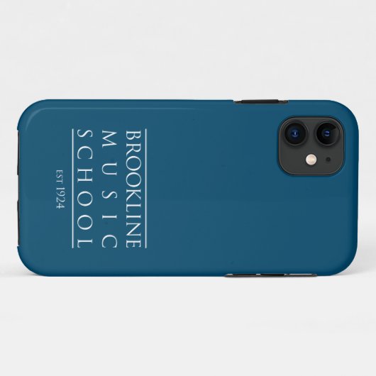 BMS klassieke iPhone Case (Achterkant (horizontaal))