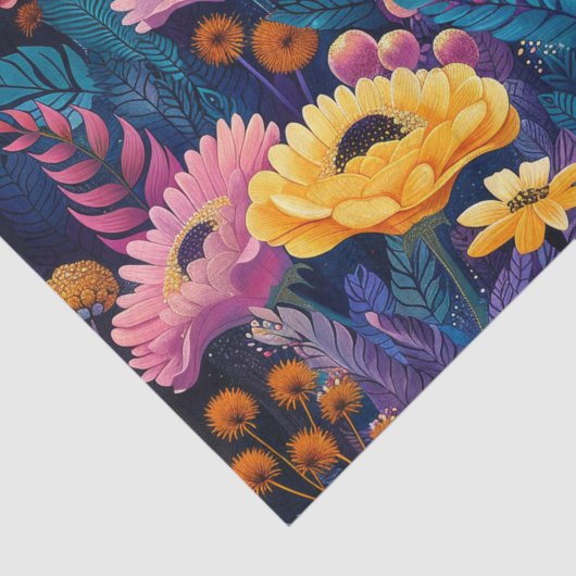 BMSC Bloementuin, V1 Tissuepapier (Detail)