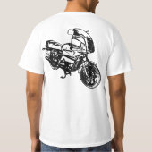 BMWーR100RS T-SHIRT (Achterkant)