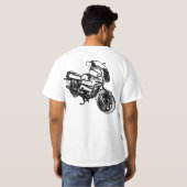 BMWーR100RS T-SHIRT (Achterkant volledig)