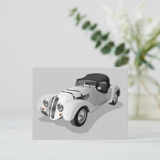 bmw-158703 bmw, auto, roadster, sportwagen, auto briefkaart (Staand voorkant)