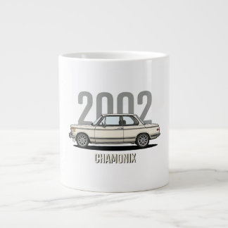 BMW 2002 Chamonix Witte Klassieke Auto Grote Koffiekop