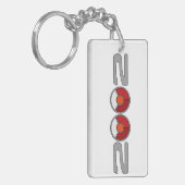 BMW 2002 stop redondo Sleutelhanger (Voorkant Links)