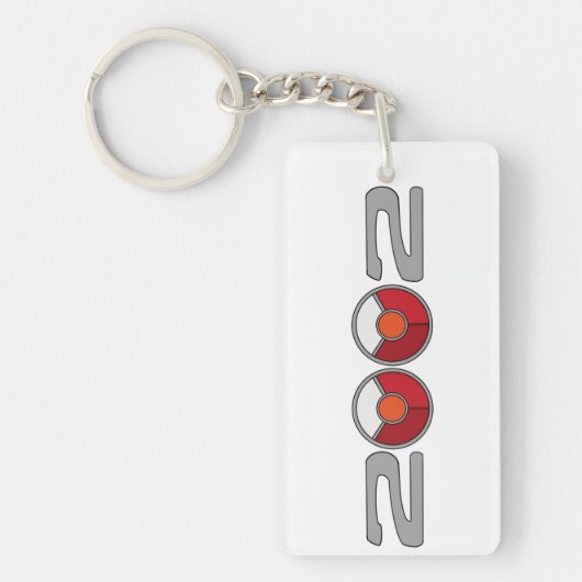 BMW 2002 stop redondo Sleutelhanger (Voorkant)