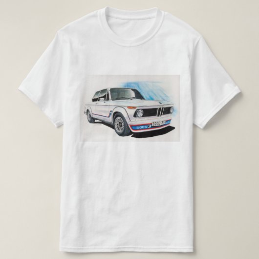 BMW 2002 TURBO T-Shirt (Design voorkant)
