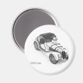 BMW 328 MAGNEET (Voorkant / Achterkant)