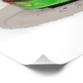 BMW 3.0 CSL Alpina Perfect Poster (Hoek)