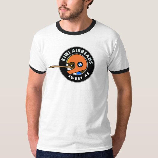 BMW Airhead Downunder (Kiwi Airhead) T-Shirt (Voorkant)