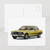 BMW auto Briefkaart (Voorkant / Achterkant)