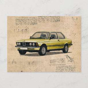 BMW auto Briefkaart