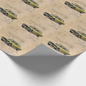 BMW auto Cadeaupapier (Hoek)