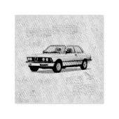 BMW auto Zelfinktende Stempel (Design)