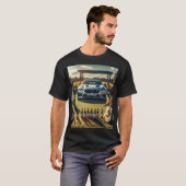 BMW Bier, gitaren en honden T-shirt (Voorkant volledig)