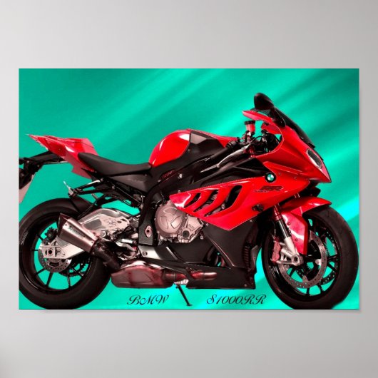 BMW Bike poster (Voorkant)