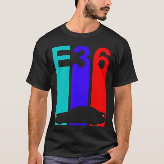 BMW Bimmer E36 M40 E 36 ers T-shirt (Voorkant)