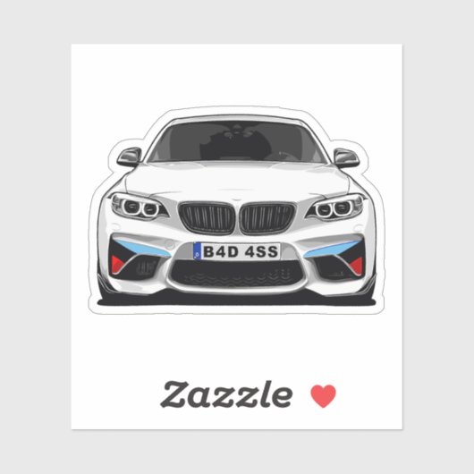 BMW Car Sticker (Vel)