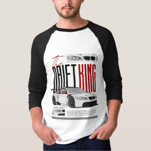 BMW Drift Auto Grafische Shirt Heren !