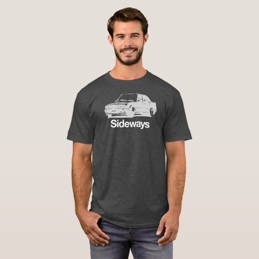 BMW E30 drift T-shirt (Voorkant volledig)