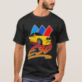 bmw e30 heren t-shirts (Voorkant)