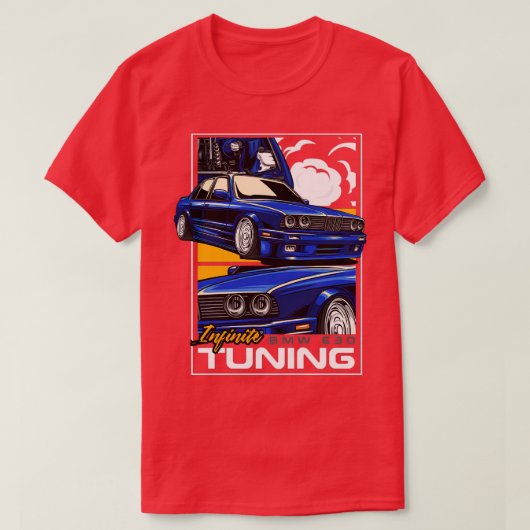 BMW E30 Infinite Tuning T-shirt (Design voorkant)