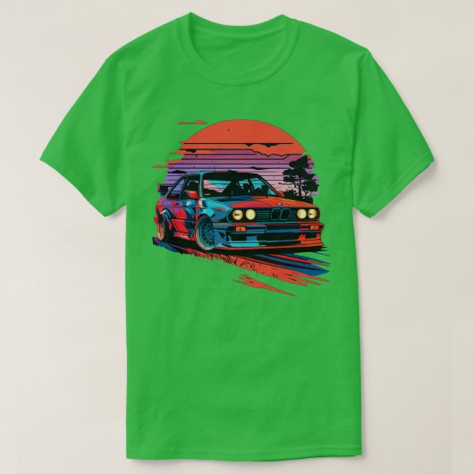 BMW e30 M3 T-shirt (Design voorkant)