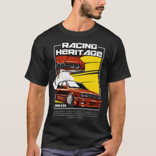 BMW E30 Racing Erfgoed T-shirt