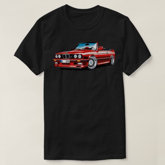 BMW E30 T-SHIRT (Design voorkant)