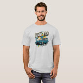 BMW E36 M3: Drift Legend T-shirt ontwerp (Voorkant volledig)