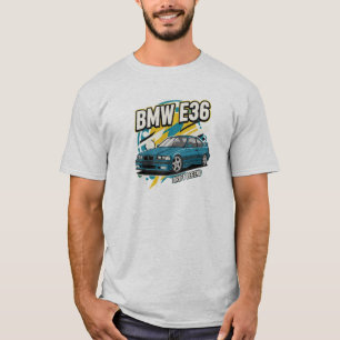 BMW E36 M3: Drift Legend T-shirt ontwerp