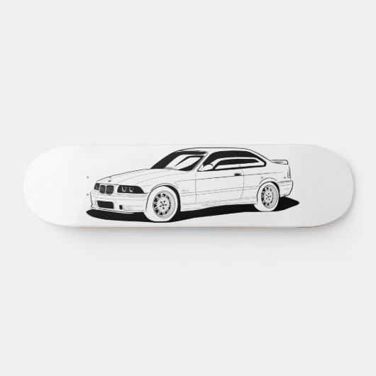 BMW E36 PERSOONLIJK SKATEBOARD (Horizontaal)