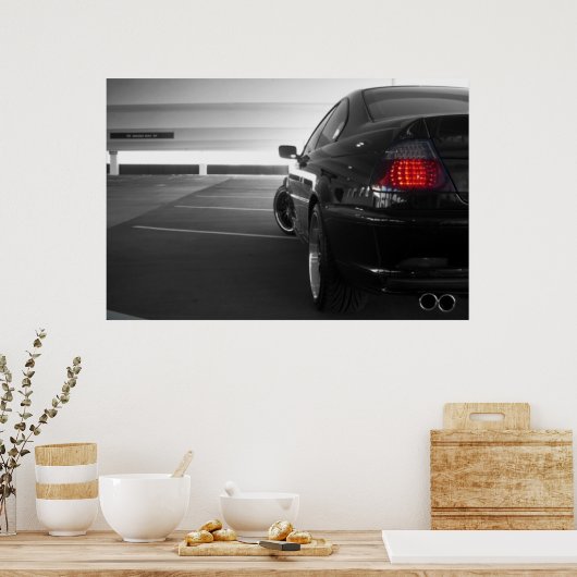 BMW E46 POSTER (Keuken)