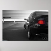 BMW E46 POSTER (Voorkant)