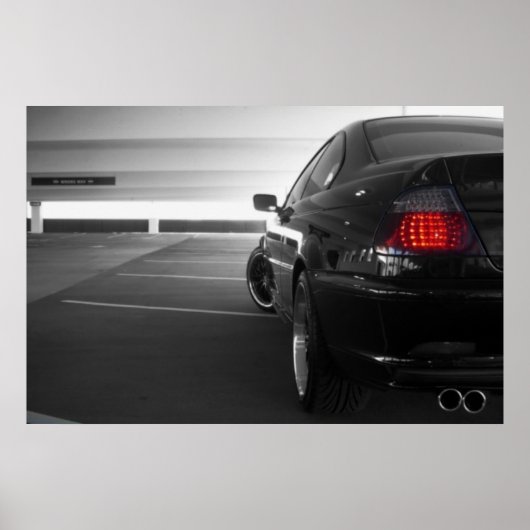 BMW E46 POSTER (Voorkant)