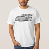 BMW e60 M5 - CarCorner T-shirt (Voorkant)