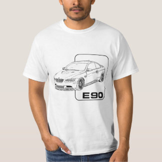 BMW E90 M3 Design voor liefhebbers van auto's T-shirt