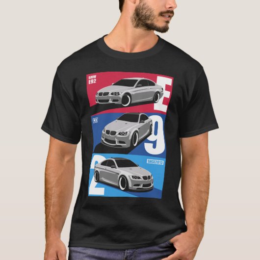BMW E92 T-SHIRT (Voorkant)