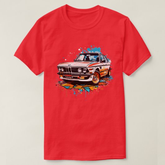 BMW E9 T-SHIRT (Design voorkant)