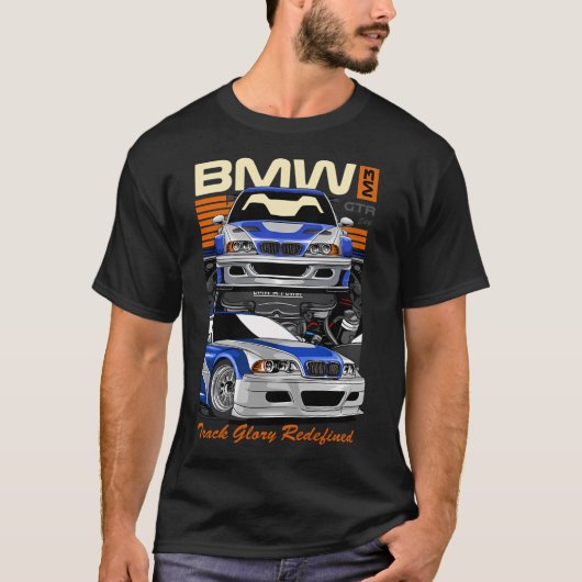 BMW GTR E46 T-SHIRT (Voorkant)