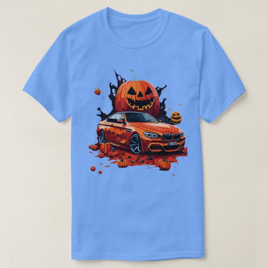 BMW Halloween pompoenen T-shirt (Design voorkant)