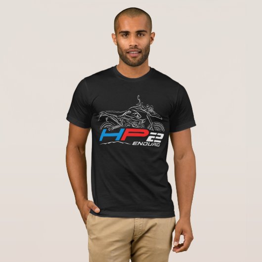 BMW HP2 Enduro 2005-2008 T-shirt (Voorkant volledig)