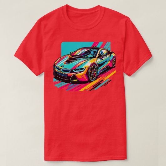 BMW i8 11 T-shirt (Design voorkant)