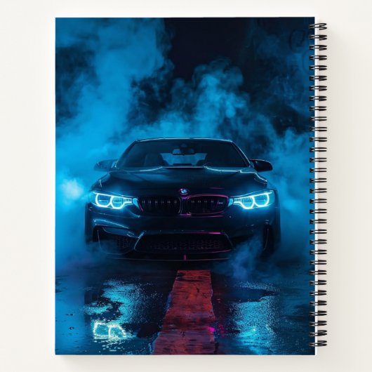 BMW in het hart Notitieboek (Achterkant)