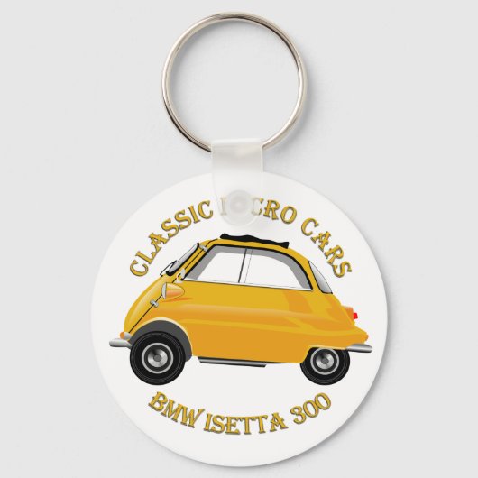 BMW Isetta 300 Key Ring Sleutelhanger (Voorkant)
