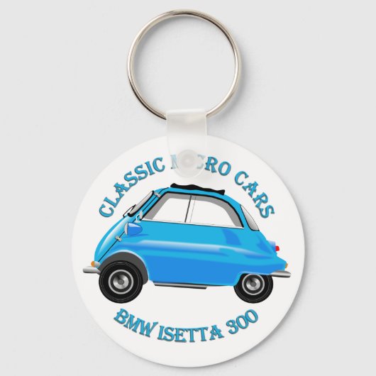 BMW Isetta 300 Key Ring Sleutelhanger (Voorkant)